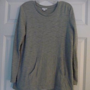 J JILL CLASSIC KANGAROO POCKET TUNIC – SIZE MEDIUM